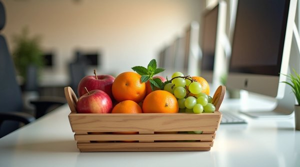 Le panier de fruits en entreprise : un boost de bien-être au travail